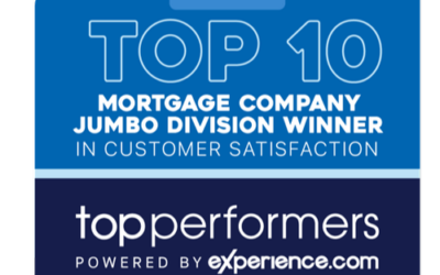 PRMG Recognized by Experience.com’s 2021 Top Mortgage Companies and Top Loan Officers for Customer Satisfaction!
