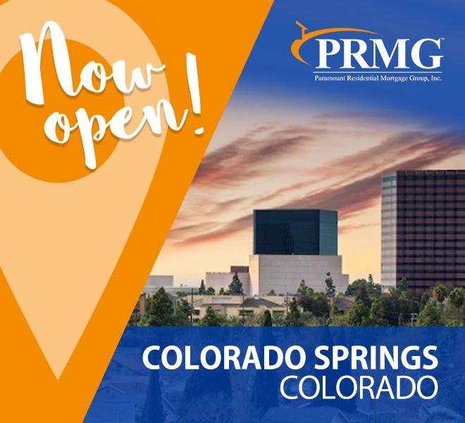 PRMG Opens a New Retail Branch in Colorado Springs, Co!